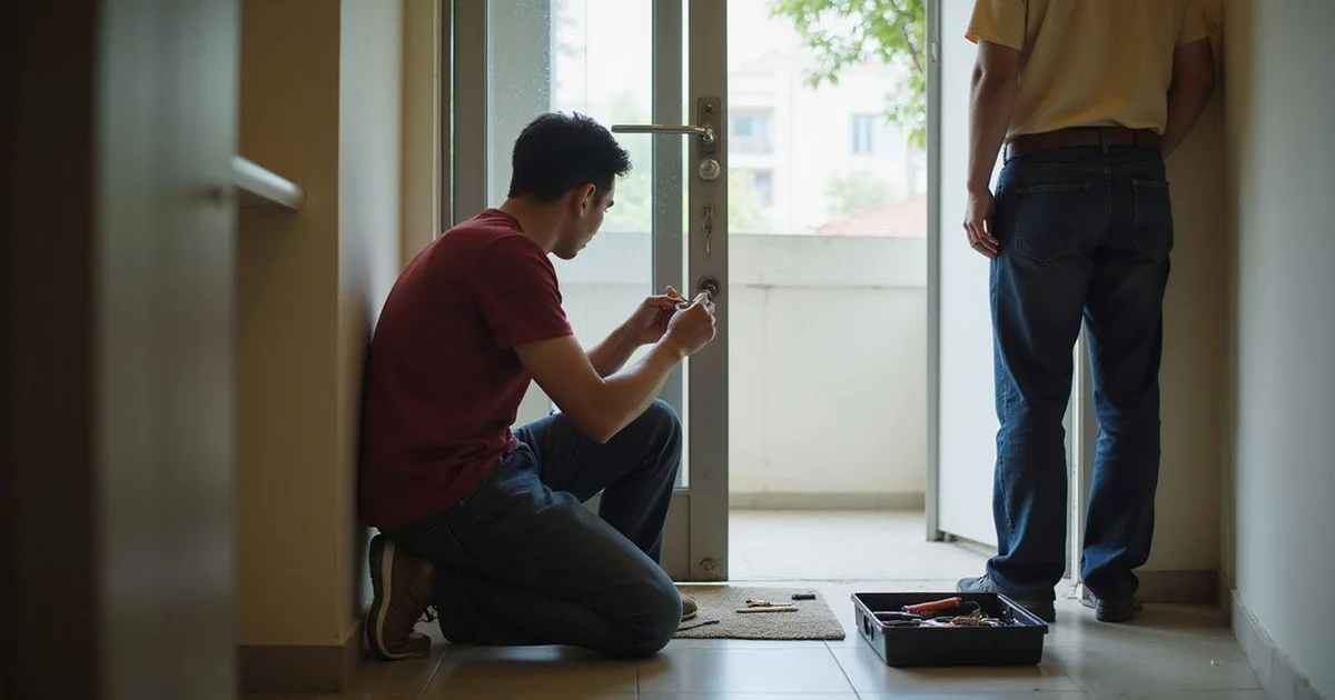 What to expect when a locksmith opens your door